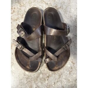 Birkenstock Mayari Brown Sandals EU 39 US 8.5 Women's Birks
